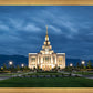 Saratoga Springs Utah Blue Night