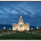 Saratoga Springs Utah Blue Night