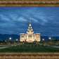 Saratoga Springs Utah Blue Night