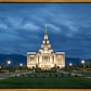 Saratoga Springs Utah Blue Night