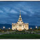 Saratoga Springs Utah Blue Night