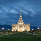 Saratoga Springs Utah Blue Night
