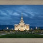 Saratoga Springs Utah Blue Night