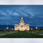 Saratoga Springs Utah Blue Night