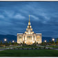Saratoga Springs Utah Blue Night