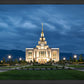 Saratoga Springs Utah Blue Night