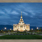 Saratoga Springs Utah Blue Night