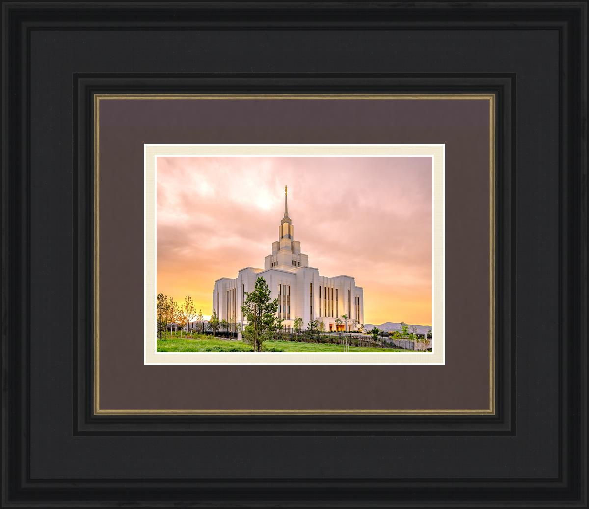 Saratoga Springs Utah Pink Glow