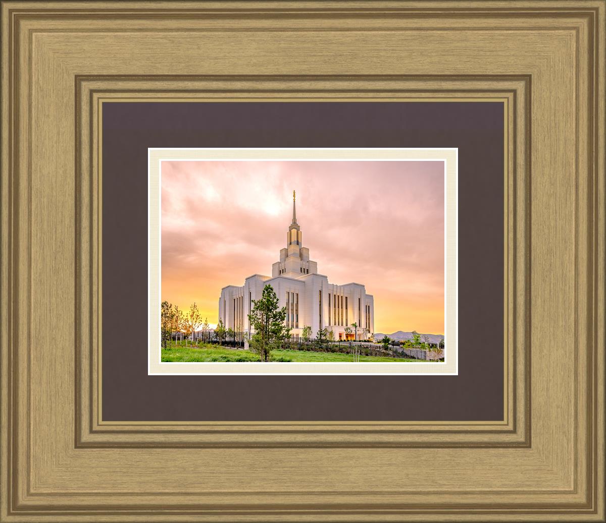 Saratoga Springs Utah Pink Glow