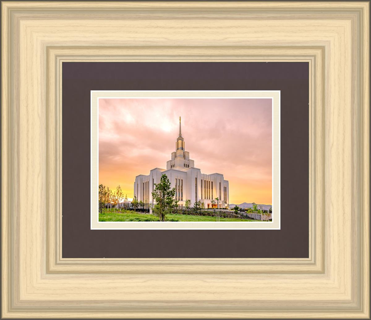 Saratoga Springs Utah Pink Glow