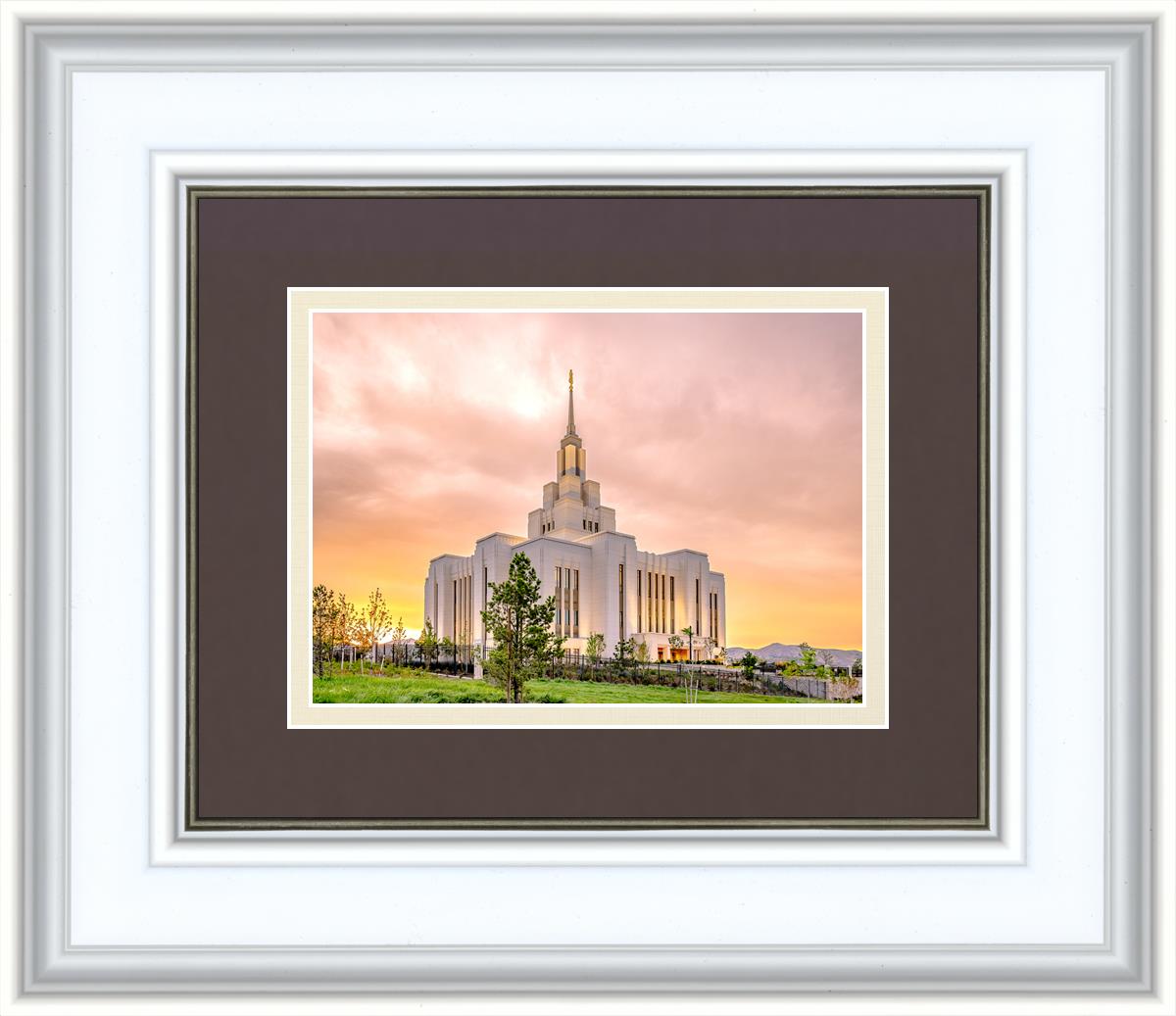 Saratoga Springs Utah Pink Glow