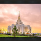 Saratoga Springs Utah Pink Glow
