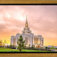 Saratoga Springs Utah Pink Glow