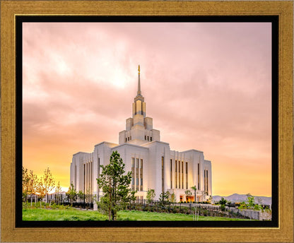 Saratoga Springs Utah Pink Glow