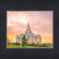 Saratoga Springs Utah Pink Glow