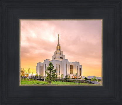 Saratoga Springs Utah Pink Glow