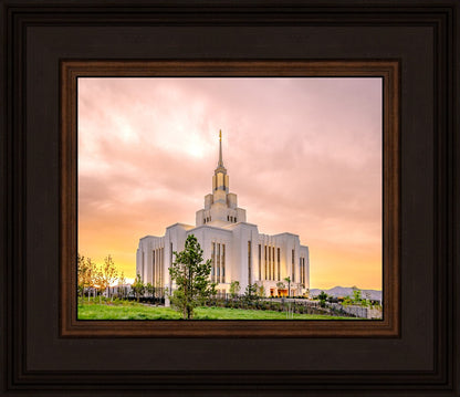 Saratoga Springs Utah Pink Glow