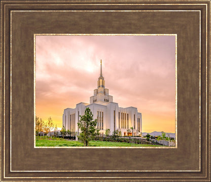 Saratoga Springs Utah Pink Glow