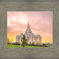 Saratoga Springs Utah Pink Glow