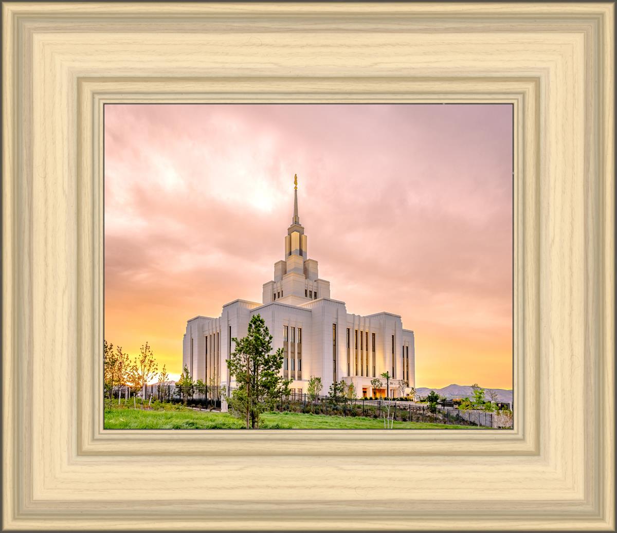 Saratoga Springs Utah Pink Glow