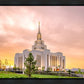 Saratoga Springs Utah Pink Glow