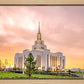 Saratoga Springs Utah Pink Glow