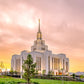 Saratoga Springs Utah Pink Glow