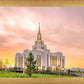 Saratoga Springs Utah Pink Glow