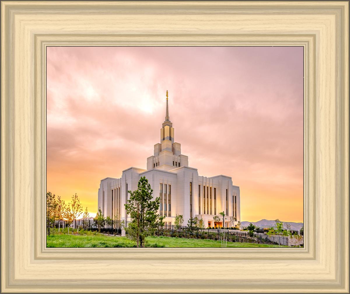 Saratoga Springs Utah Pink Glow