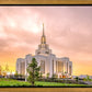 Saratoga Springs Utah Pink Glow