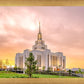 Saratoga Springs Utah Pink Glow