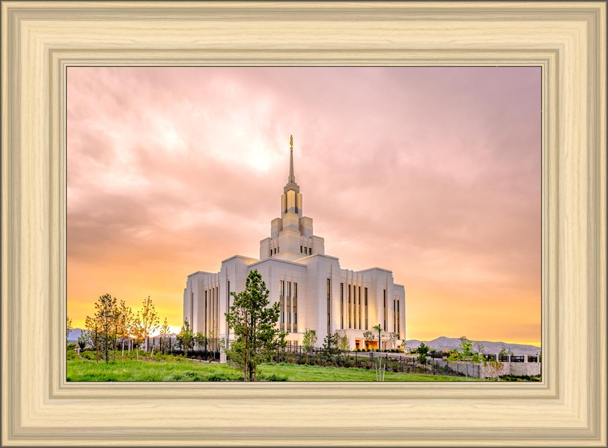 Saratoga Springs Utah Pink Glow