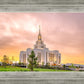 Saratoga Springs Utah Pink Glow