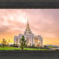 Saratoga Springs Utah Pink Glow