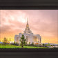 Saratoga Springs Utah Pink Glow