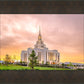 Saratoga Springs Utah Pink Glow