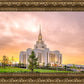 Saratoga Springs Utah Pink Glow