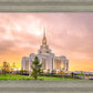 Saratoga Springs Utah Pink Glow