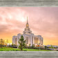 Saratoga Springs Utah Pink Glow