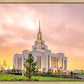 Saratoga Springs Utah Pink Glow