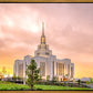 Saratoga Springs Utah Pink Glow