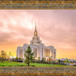 Saratoga Springs Utah Pink Glow
