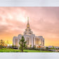 Saratoga Springs Utah Pink Glow
