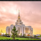 Saratoga Springs Utah Pink Glow