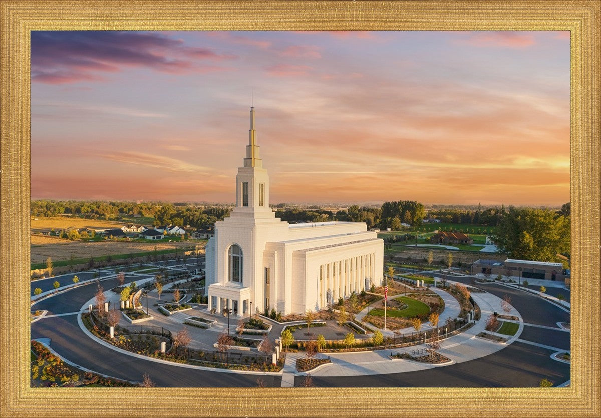 Burley Idaho Glorious Sunrise