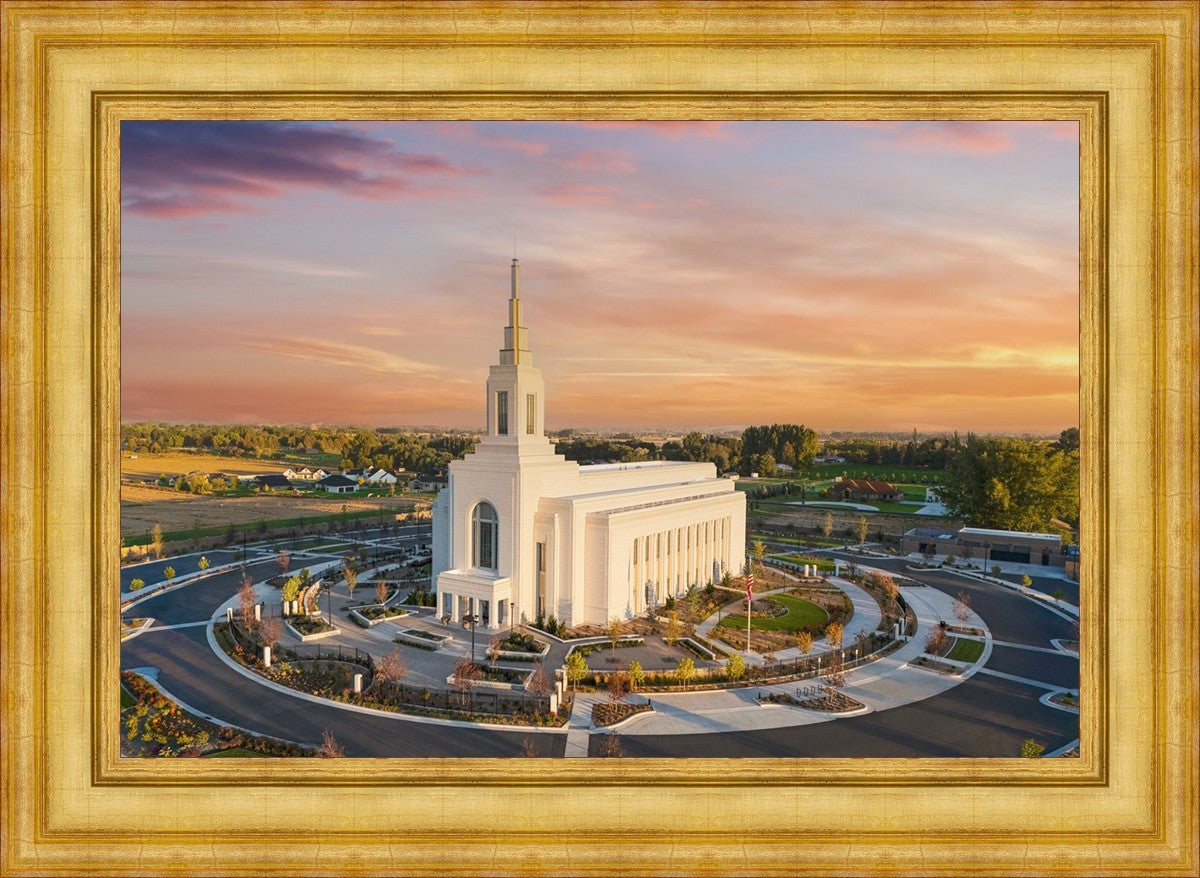 Burley Idaho Glorious Sunrise