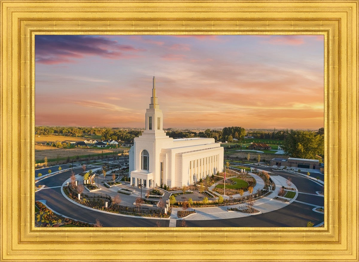 Burley Idaho Glorious Sunrise