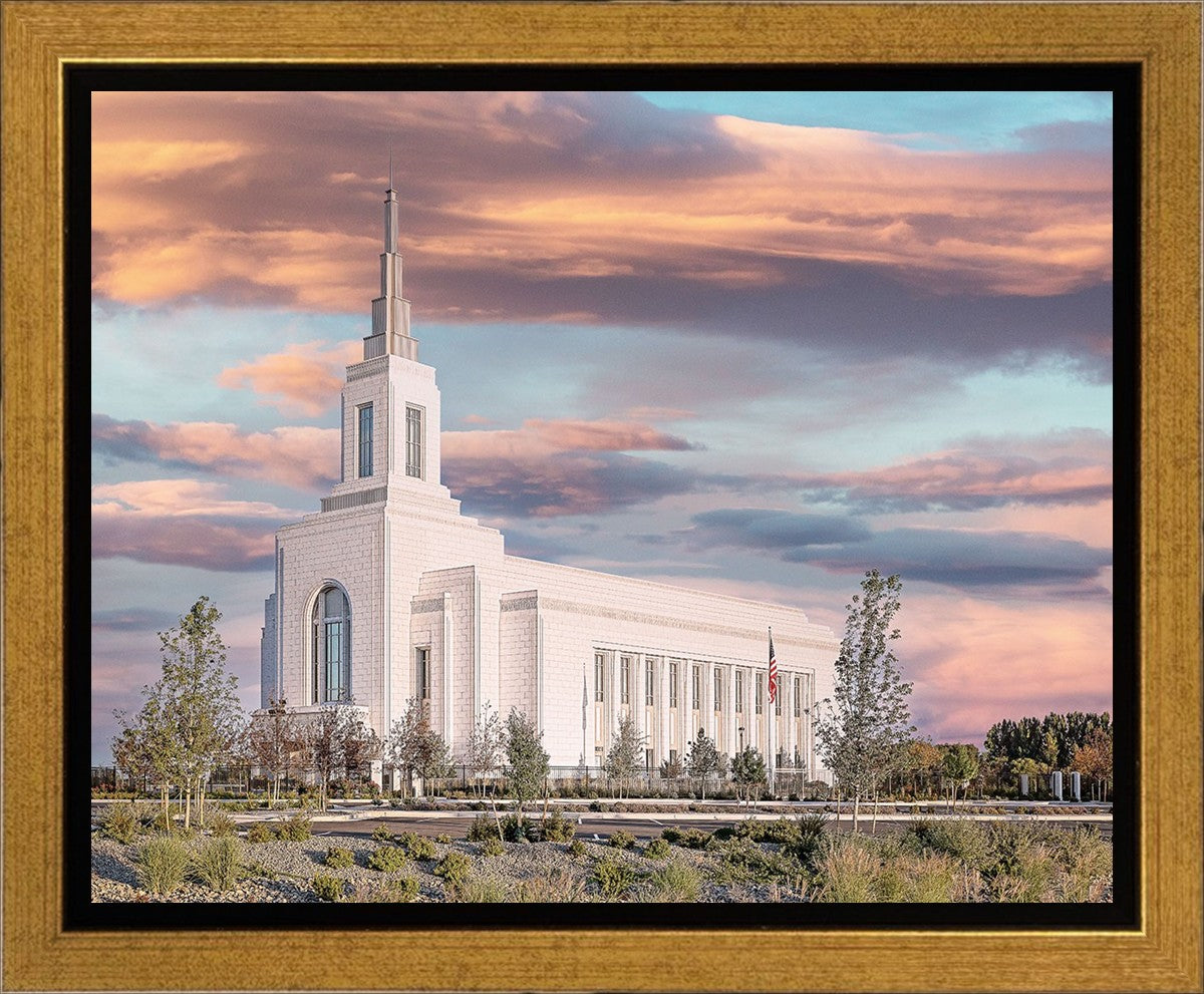 Burley Idaho Sunrise Glow