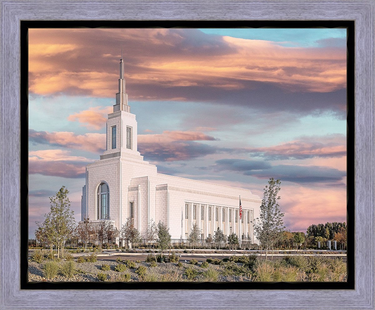 Burley Idaho Sunrise Glow