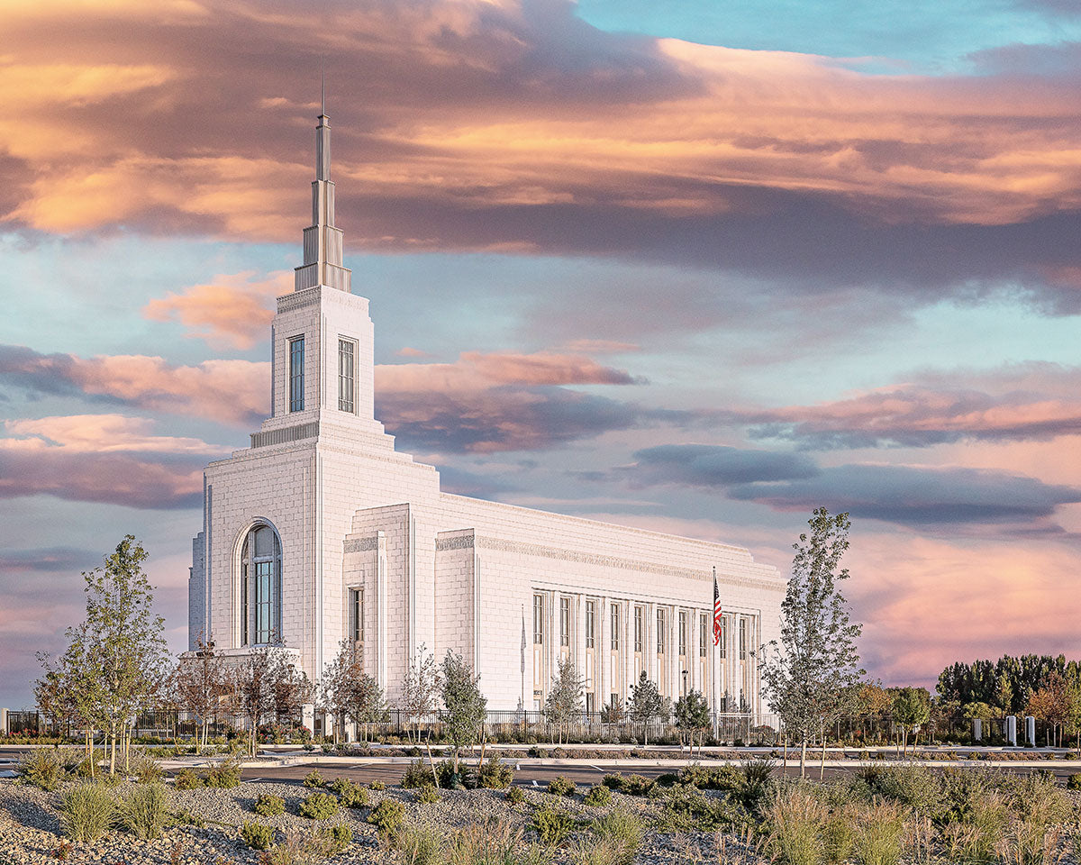 Burley Idaho Sunrise Glow